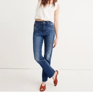 Madewell High Rise Slim Boyjean